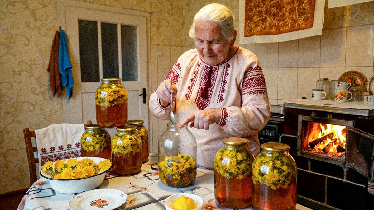 Варення з кульбаби